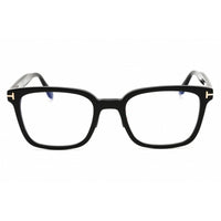 Tom Ford Men's Eyeglasses - Shiny Black Acetate Rectangular Frame | FT5859-D-B 001 ,