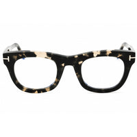 Tom Ford Men's Eyeglasses - Black Acetate Full Rim Rectangular Frame | FT5872-B 005 ,