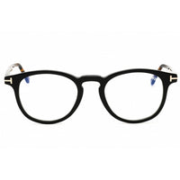 Tom Ford Unisex Eyeglasses - Black Acetate Full Rim Round Shape Frame | FT5891-B 005 ,