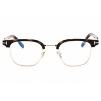 Tom Ford Men's Eyeglasses - Dark Havana Injected Propionate Frame | FT5932-D-B 052 ,