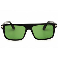 Tom Ford Men's Sunglasses - Shiny Black Acetate Rectangular Full Rim | FT0999 01N ,