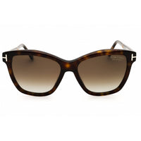 Tom Ford Women's Sunglasses - Dark Havana Acetate Cat Eye Full Rim Frame | FT1087 52H ,