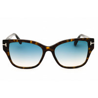 Tom Ford Women's Sunglasses - Dark Havana Acetate Cat Eye Full Rim Frame | FT1108 52P ,