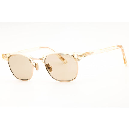 Tom Ford Men's Sunglasses - Shiny Yellow Rectangular Full Rim Frame | FT1119-D 39E ,