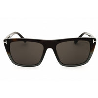Tom Ford Men's Sunglasses - Coloured Havana Acetate Rectangular Full Rim | FT1175 55A ,