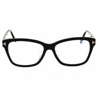 Tom Ford Women's Eyeglasses - Shiny Black Acetate Cat Eye Full Rim | FT5597-F-B 001 ,