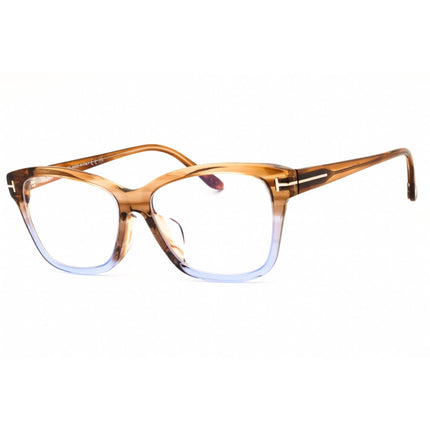 Tom Ford Women's Eyeglasses - Light Brown Acetate Cat Eye Full Rim | FT5597-F-B 047 ,