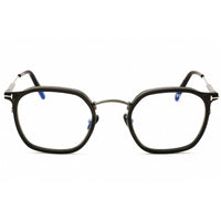 Tom Ford Men's Eyeglasses - Grey Metal Round Shape Full Rim Frame | FT5974-B 020 ,