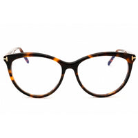 Tom Ford Women's Eyeglasses - Dark Havana Acetate Cat Eye Full Rim | FT5990-B 052 ,