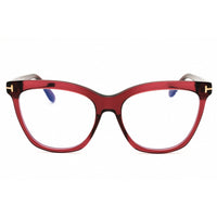 Tom Ford Women's Eyeglasses - Shiny Bordeaux Acetate Cat Eye Full Rim | FT6042-B 069 ,