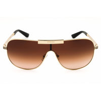 Versace Unisex Sunglasses - Pale Gold Navigator Shape Full Rim Frame | 0VE2293 125213 ,