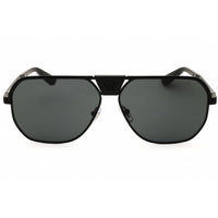 Versace Men's Sunglasses - Matte Black Metal Aviator Full Rim Frame | 0VE2294 126187 ,