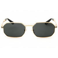 Versace Unisex Sunglasses - Gold Metal Geometric Shape Full Rim Frame | 0VE2297 100287 ,