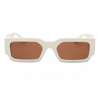 Versace Women's Sunglasses - Talc White Rectangular Full Rim Frame | 0VE4505U 554473 ,