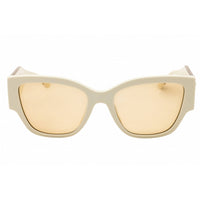 Versace Women's Sunglasses - Talc White Cat Eye Shape Full Rim Frame | VE4509U 5541/8 ,
