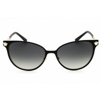 Versace Women's Sunglasses - Black Metal Cat Eye Shape Full Rim Frame | 0VE2168 1377T3 ,