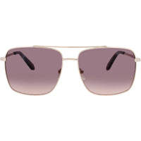 Quay Unisex Sunglasses - Gold Metal Navigator Full Rim Frame | HOT TAKE GLD/SMKPNK ,