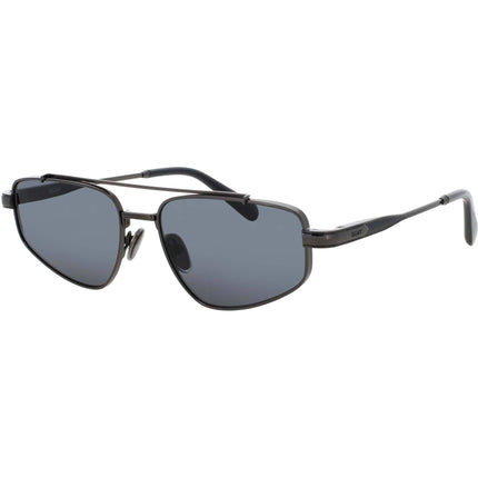 Quay Unisex Sunglasses - Gunmetal Metal Navigator Full Rim Frame | PIT STOP GNMTL/SMK ,