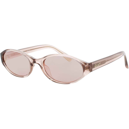 Quay Unisex Sunglasses - Doe Acetate Oval Shape Full Rim Frame | AURA POINTS DOE/CP ,