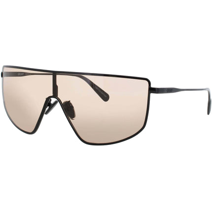 Quay Unisex Sunglasses - Black Metal Oversized Full Rim Frame | ENTOURAGE BLK/TAN ,
