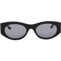 Quay Women's Sunglasses - Black Acetate Cat Eye Shape Full Rim Frame | SO WHAT BLK/SMK ,