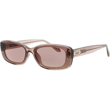 Quay Women's Sunglasses - Doe Acetate Rectangular Full Rim | VIBE CHECK DOE/BRNFWN ,