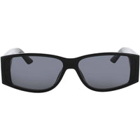 Quay Women's Sunglasses - Black Acetate Rectangular Full Rim | NOT MY FAULT BLK/SMK ,
