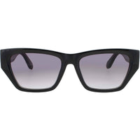 Quay Women's Sunglasses - Black/Gold Acetate Cat Eye Frame | NO APOLOGIES BLK/SMK ,
