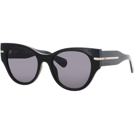 Quay Women's Sunglasses - Black Acetate Cat Eye Full Rim Frame | CHIT CHAT BLK/SMK ,