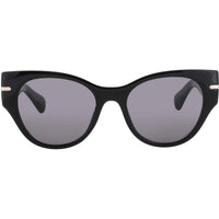 Quay Women's Sunglasses - Black Acetate Cat Eye Full Rim Frame | CHIT CHAT BLK/SMK ,