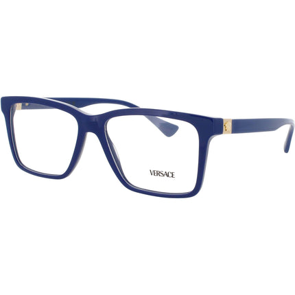 Versace Men's Eyeglasses - Royal Blue Acetate Square Full Rim Frame | 0VE3328 5450 ,