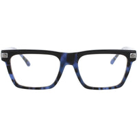 Versace Men's Eyeglasses - Havana Blue Acetate Square Full Rim Frame | 0VE3354 5460 ,