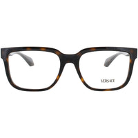 Versace Men's Eyeglasses - Tortoise Acetate Square Shape Full Rim Frame | 0VE3377U 108 ,