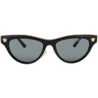 Versace Women's Sunglasses - Black Acetate Cat Eye Shape Full Rim Frame | 0VE2273 GB1 ,
