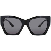 Versace Women's Sunglasses - Black Acetate Cat Eye Shape Full Rim Frame | 0VE4452 GB1 ,