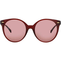 Versace Women's Sunglasses - Opal Red Acetate Round Full Rim Frame | 0VE4442 5410 ,
