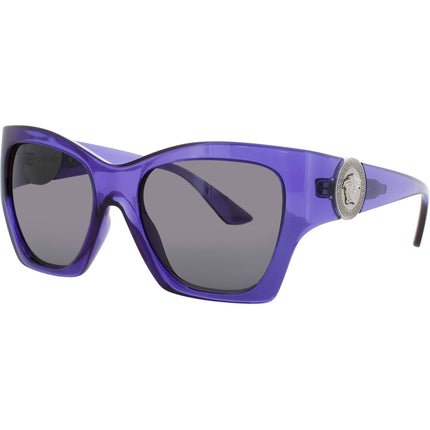 Versace Women's Sunglasses - Violet Acetate Cat Eye Full Rim Frame | 0VE4452 5419 ,