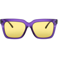 Versace Women's Sunglasses - Violet Acetate Square Shape Full Rim Frame | 0VE4498 5545 ,