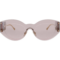 Versace Women's Sunglasses - Gold Metal Round Shape Rimless Frame | 0VE2276 100258 ,