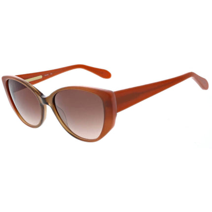 BCBG Max Azria Women's Sunglasses - Brown Full Rim Cat Eye Shape Frame | BA5005-718 ,