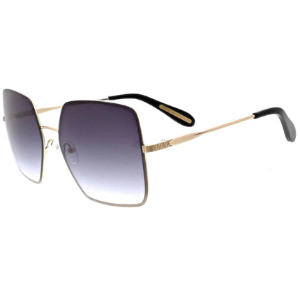 BCBG Max Azria Women's Sunglasses - Shiny Light Gold Butterfly Frame | BA4037-718 ,