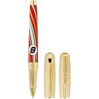 S.T. Dupont Multifunction Pen - Line D 24H Le Mans Red Lacquer, Medium Nib | 410007L ,