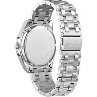 Citizen Men's Watch - Peyten Eco-Drive Green Dial Silver Steel Bracelet | BM7530-50X ,