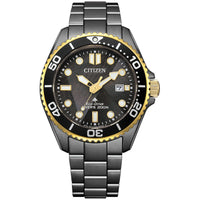 Citizen Men's Watch - Promaster Eco-Drive Black Dial Steel Bracelet | BN0264-53E ,