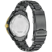Citizen Men's Watch - Promaster Eco-Drive Black Dial Steel Bracelet | BN0264-53E ,