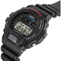 Casio Men's Watch - G-Shock Alarm Grey and Black Digi Dial Resin Strap | DW6900U-1 ,