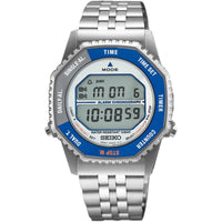 Seiko Men's Watch - Conceptual Rotocall Chrono Grey Digi Dial Bracelet | SMGG21P1 ,