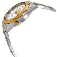 Seiko Men's Watch - 5 Day-Date Automatic White Dial Two Tone Bracelet | SNKL24J1 ,