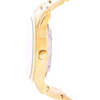 Seiko Men's Watch - 5 Day Automatic Champagne Dial Yellow Gold Bracelet | SNKP20K1 ,