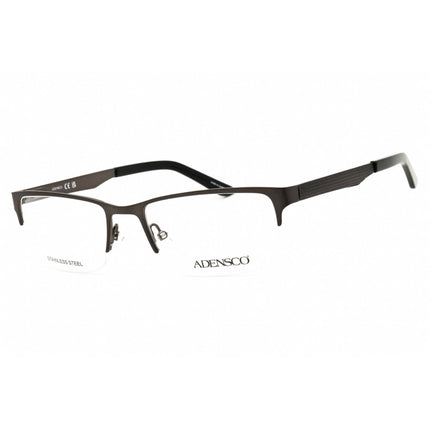 Adensco Men's Eyeglasses - Dark Ruthenium Metal Rectangular Frame | Ad 115 0R80 00 ,